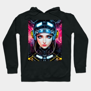 Cyberpunk Girl Hoodie